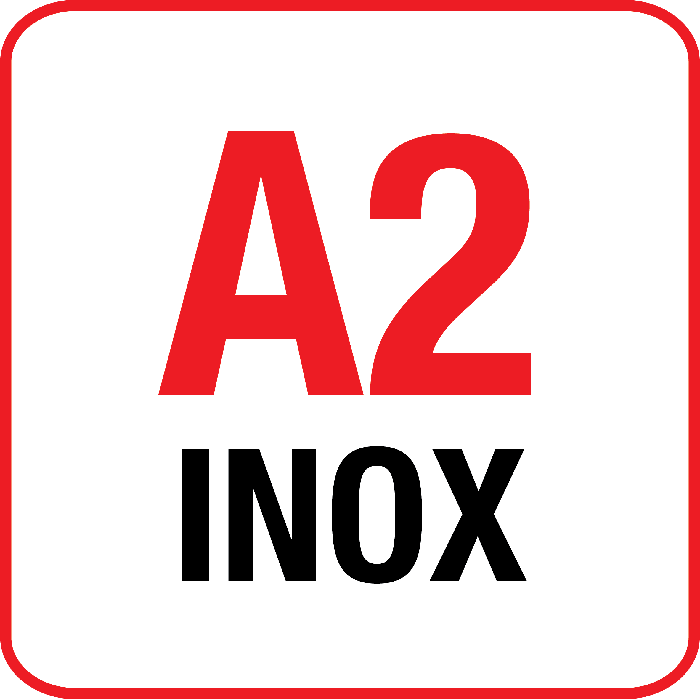 Aço inoxidável A2