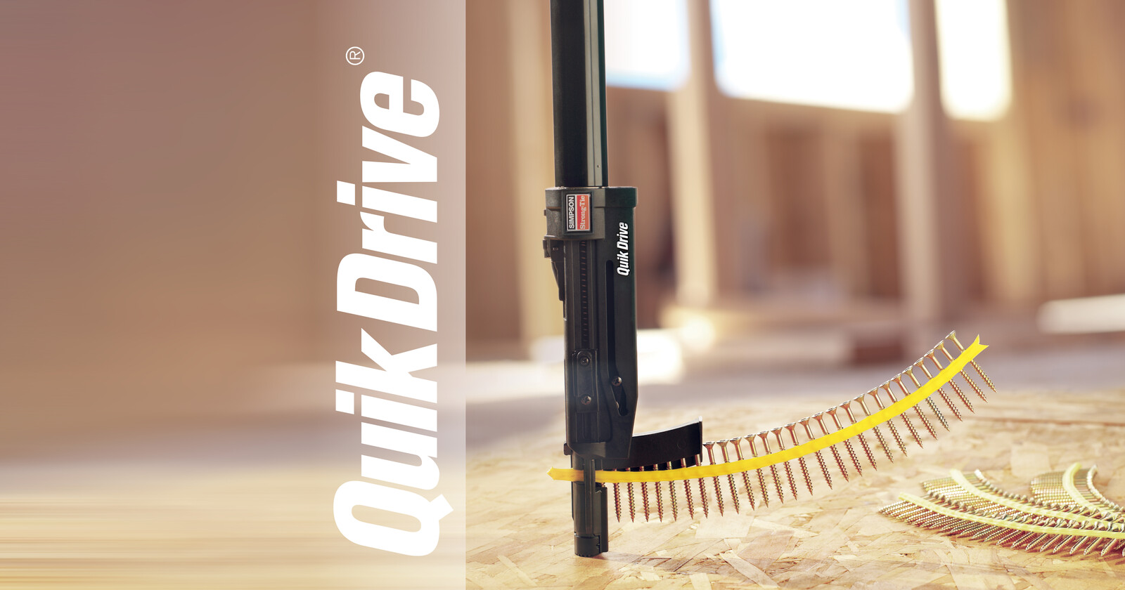 Quick Simpson Repensar os movimentos repetitivos com o Quik Drive® | Simpson Strong-Tie